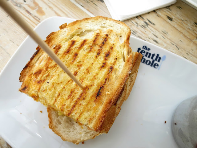 The Tenth Hole Tea Rooms Southsea Portsmouth Cheese Toastie Sandwich