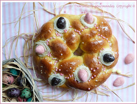 brioche, fleur d'oranger, lou chaudèu, nice, oeufs, Pâques, tradition niçoise, échaudé