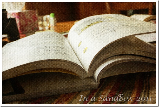 open books texturized