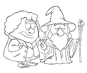 #9 Hobbit Coloring Page