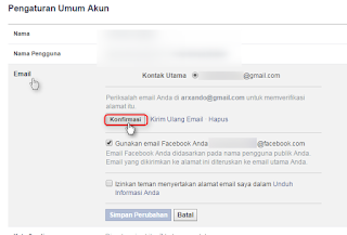 Cara,Mengganti,Email,Di,Facebook,inisiteku