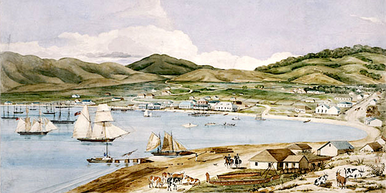 Wellington, New Zealand, 1841