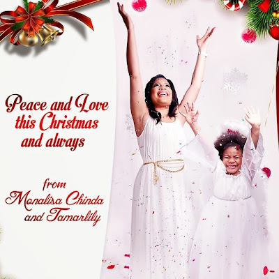 Monalisa Chinda's Beautiful Christmas Card