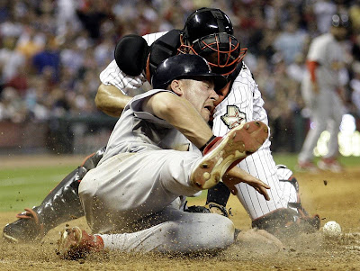 Houston Astros catcher Ivan Rodriguez