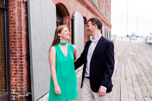 Baltimore summer sunrise engagement session photographed by Heather Ryan Photography
