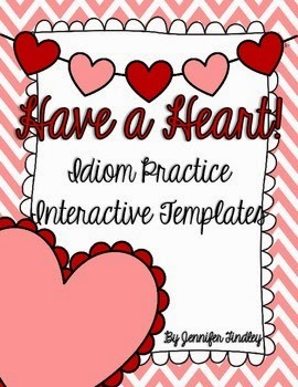 http://www.teacherspayteachers.com/Product/Have-a-Heart-Interactive-Templates-for-Idioms-1035426