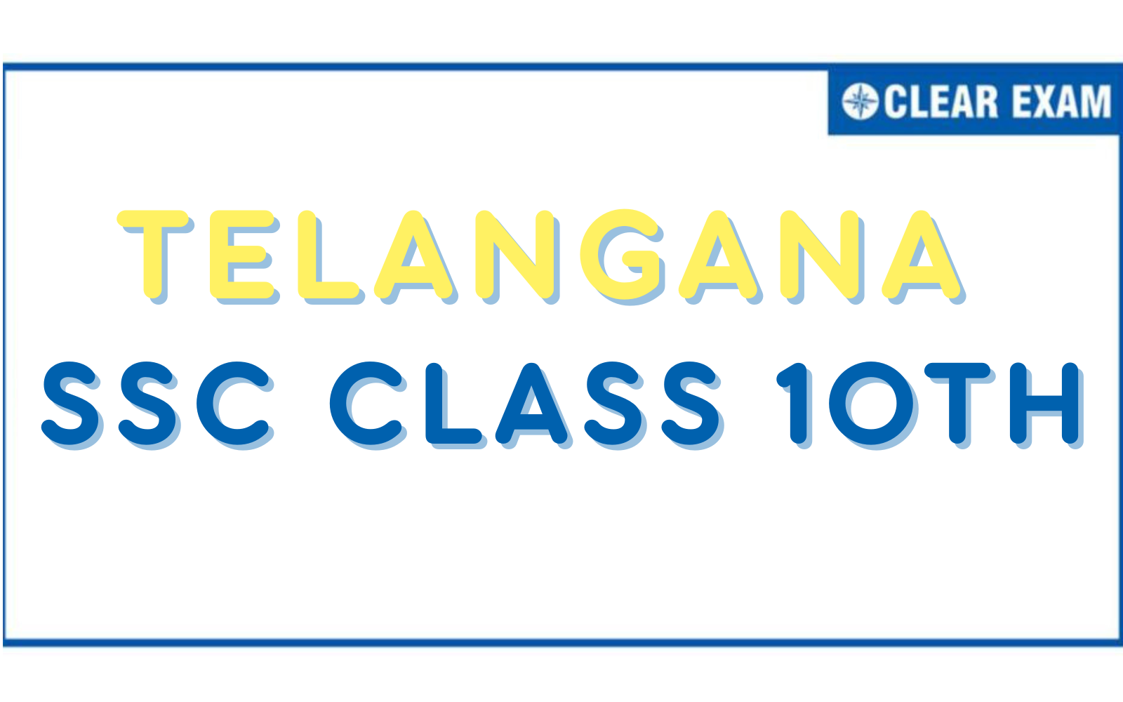 Telangana SSC Board Class 10th