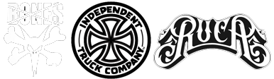 bones wheels x independent truck company x rvca ©