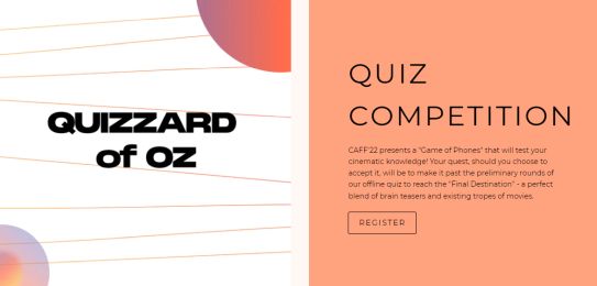 Quizzard of Oz : Quiz Contest