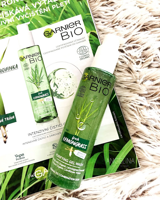 GARNIER BIO Lemongrass čistící gel