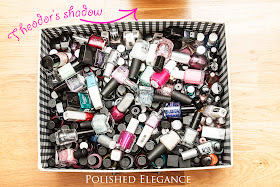 Polished Elegance nail polish storage nail polish stash