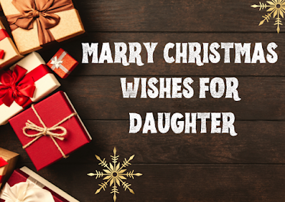 Image of Merry Christmas Wishes for Daughter