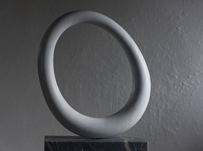 Achill: CARRARA MARBLE, 2016: W 47cm, H 63 cm, D 10 cm; £7,200