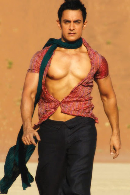 Aamir Khan walking