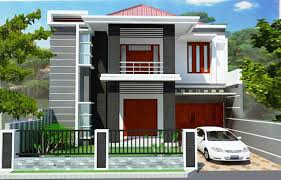 Desain Terbaru Rumah Minimalis 2 Lantai Type 45 Terupdate 2019 4