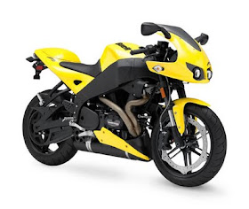 motorbike Buell Firebolt XB12R yellow color ye edition