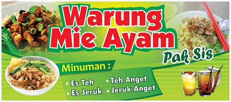 16+ Desain Spanduk Mie Ayam Bakso, Motif Masa Kini!