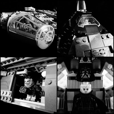 LEGO Star Wars in Black and White