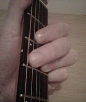 C9 Blues guitar chord