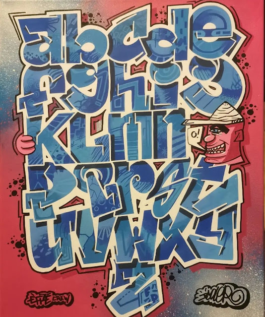 graffiti alphabet