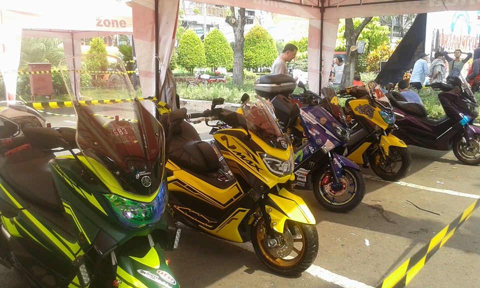  Modifikasi Yamaha NMax Monster Racing di Urban Style 2019 