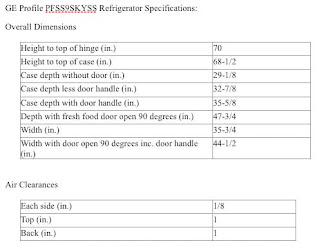 GE Profile PFSS9SKYSS Refrigerator Operating Instructions Manual