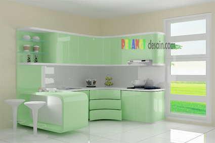 883 ALL NEW KITCHEN SET WARNA  HIJAU