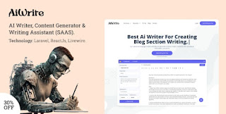 AiWrite v1.5 - AI Writer, Content Generator & Writing Assistant Tools(SAAS)