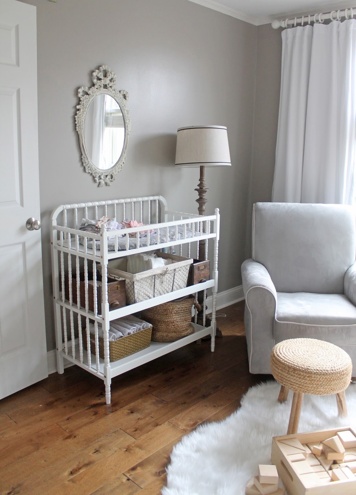 12th and White: A Peaceful, Pretty Lamb-Themed Nursery