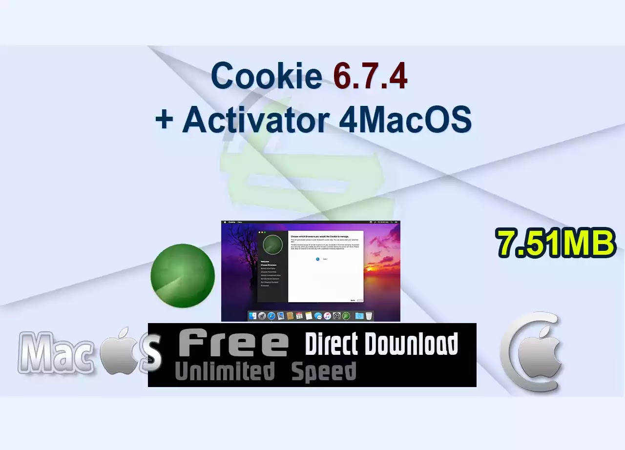 Cookie 6.7.4 + Activator 4MacOS