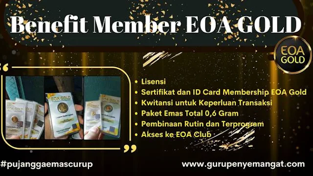 Keuntungan Menjadi Member EOA Gold