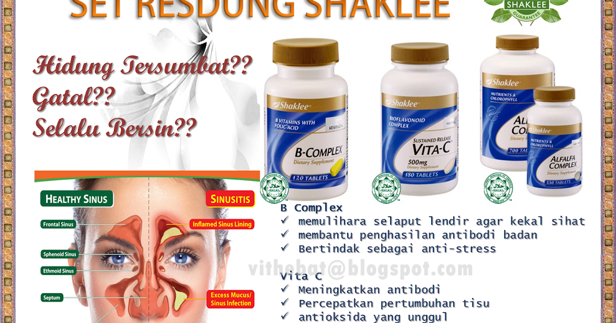 Badan Sihat Hati Ceria: SET RESDUNG POWER!!Masalah bersin 