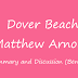 Dover Beach - Matthew Arnold - Summary and Discussion in Bengali