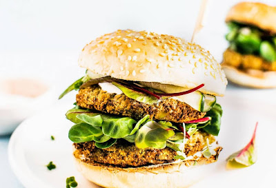 Vegan Veggie Burger