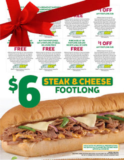 Free Printable Subway Coupons