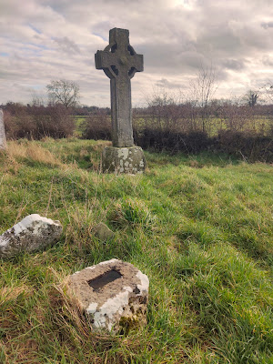 Castlekeeran High Crosses, Ogham stone and Holy Well.