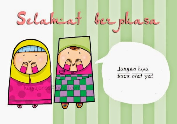 15 Kartun  Ucapan Selamat Ramadhan  Puasa Keren Lucu