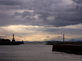 Photo of looking out across Maryport Basin to the Solway Firth