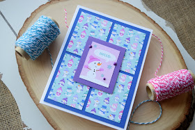 Card using Doodlebug Winter Wonderland by Jess Crafts