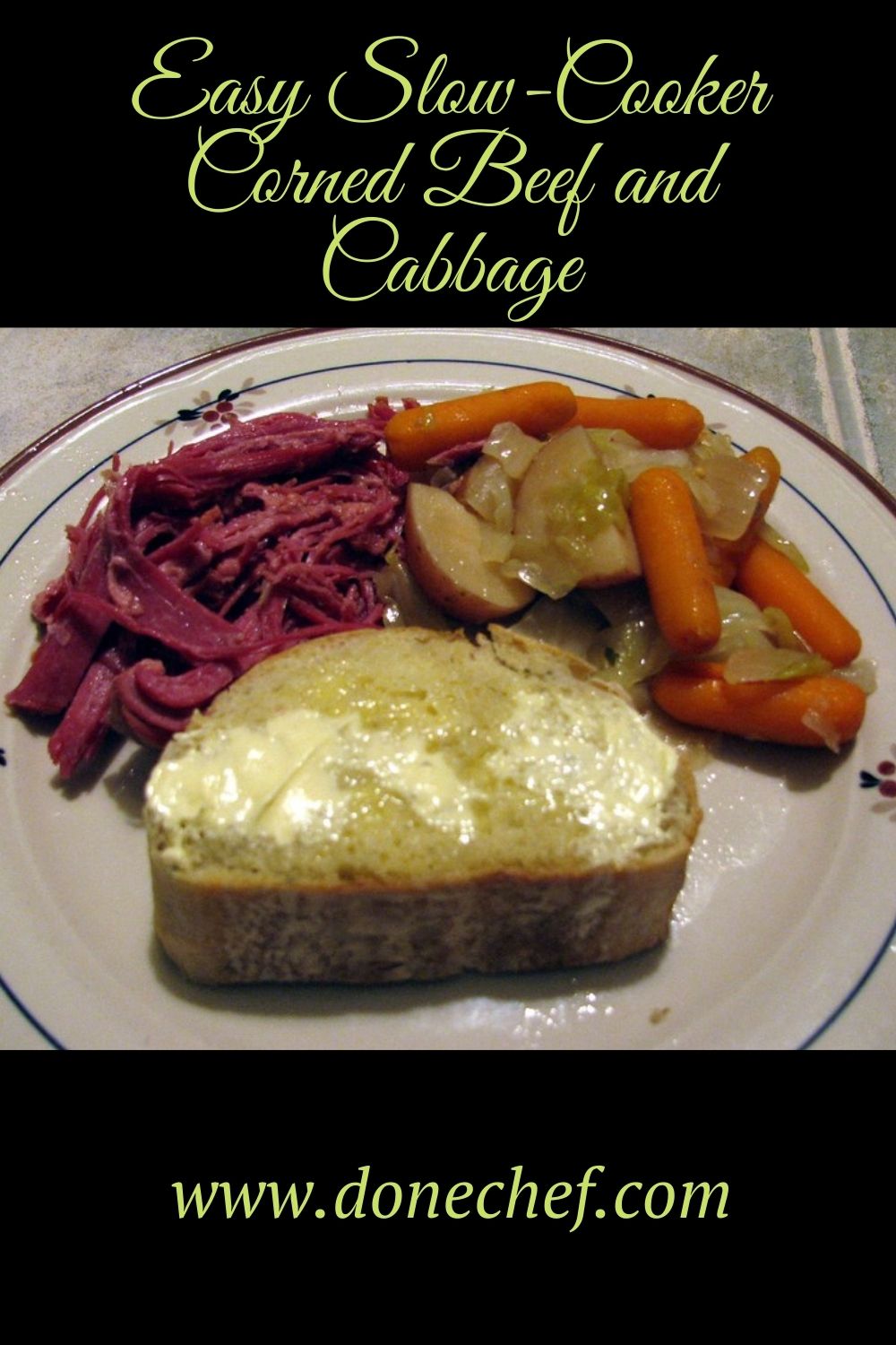 Easy Slow-Cooker Corned Beef and Cabbage