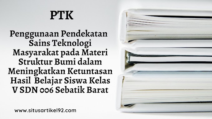 CONTOH (I) PENELITIAN TINDAKAN KELAS (BAB III)