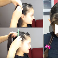 Learn - How To Create French Braids Sports Hairstyle, See Tutorial