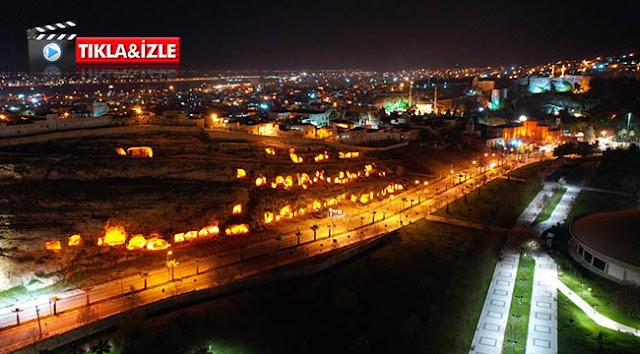 Urfa’nın kaya mezarları büyülüyor