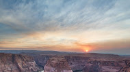 USA Arizona Horseshoe Landscape Mobile Wallpaper