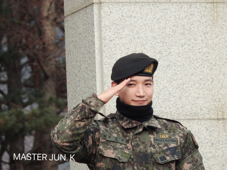 2PM's Jun.K Completes Mandatory Military Service Today