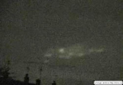 Solid Red Light Flew In The Sky Over Cranston Southeast Calgary Alberta