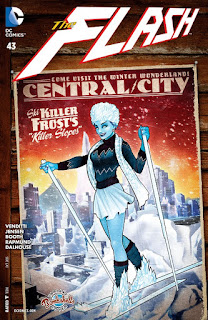 Alternate Bombshells cover to The Flash #43 featuring Killer Frost