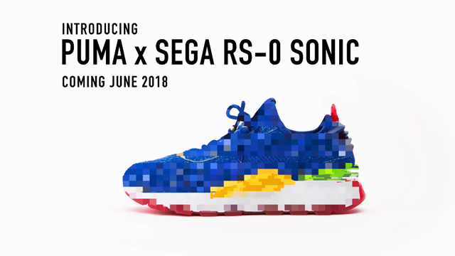 Sega e Puma fecham parceria para linha de tênis exclusiva do ouriço azul