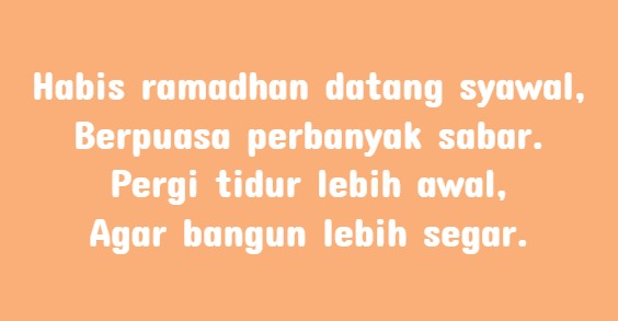 contoh pantun ajakan