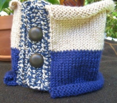 2. Free Crochet & Knit Pattern: Gentlemen's Cowl